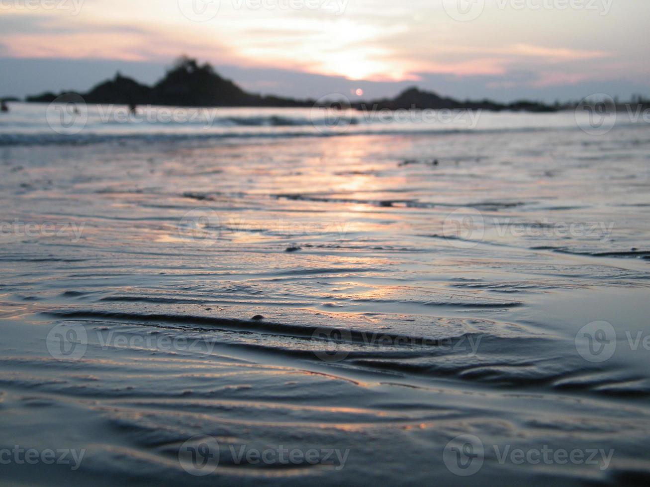 A crazy sunset in India Views of the India photo