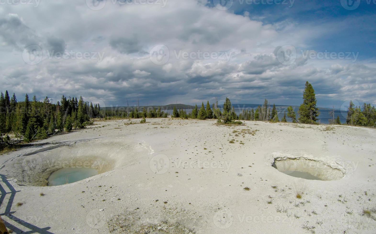 Yellowstone - Cuenca del géiser West Thumb foto