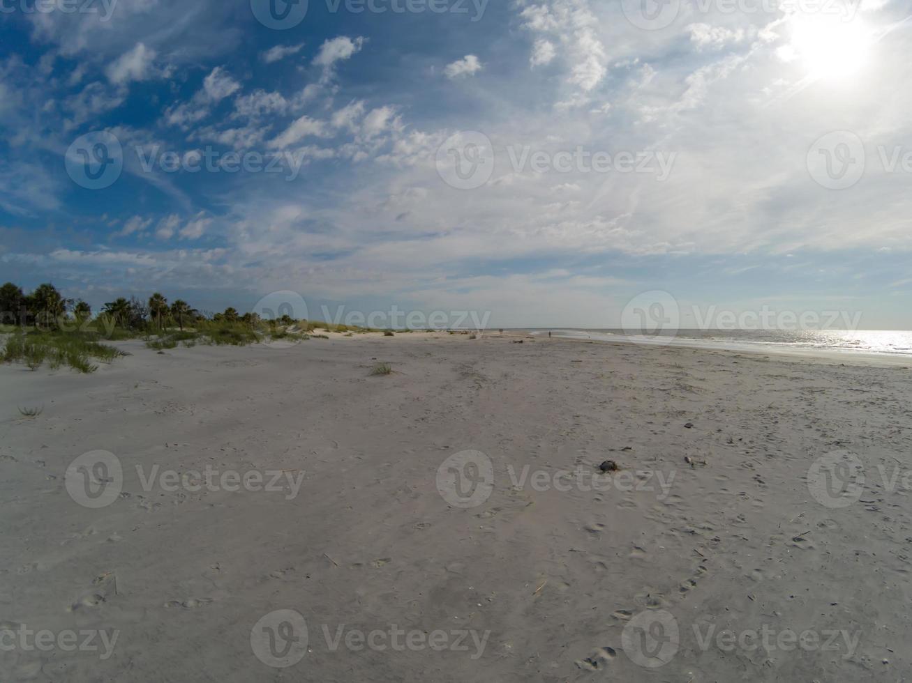 Beach scenes at hunting island south carolina photo