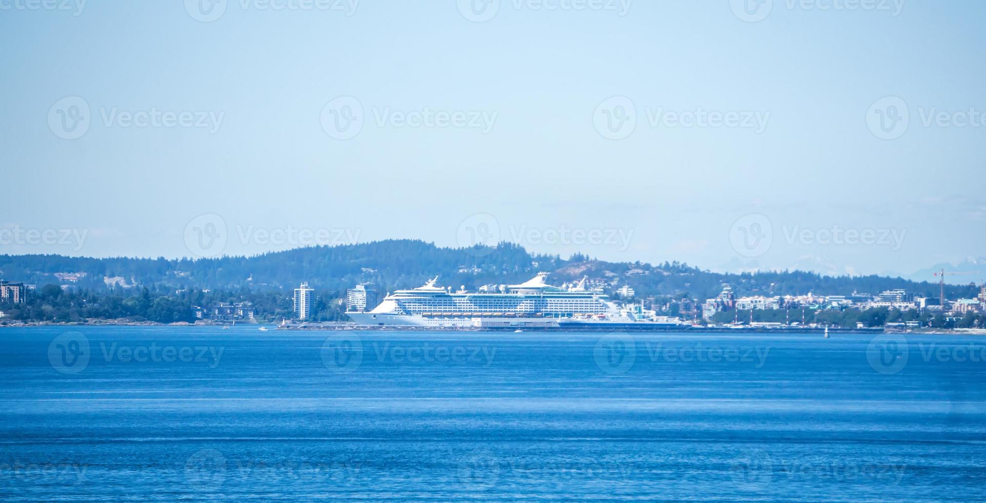 views from Ogden Point cruise ship terminal in Victoria BC.Canada photo