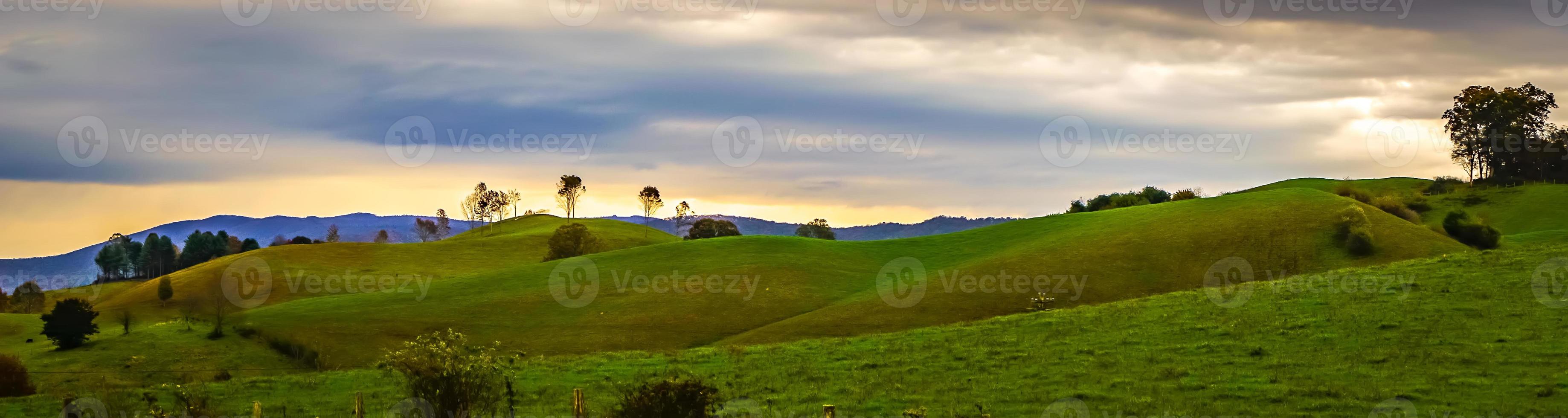 pintoresco paisaje otoñal en virginia occidental foto