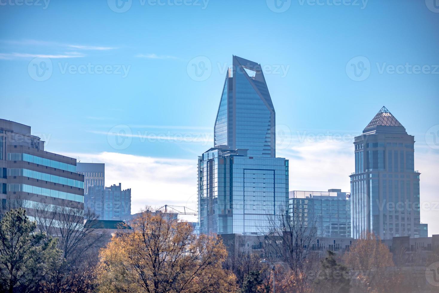 autumn season in charlotte north carolina photo