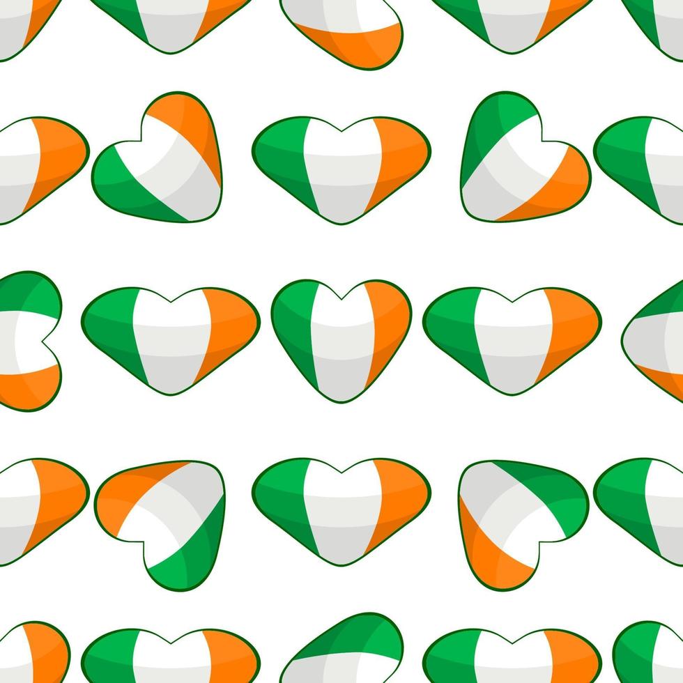 Illustration on theme Irish holiday St Patrick day vector