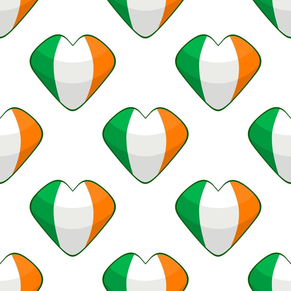 Illustration on theme Irish holiday St Patrick day vector