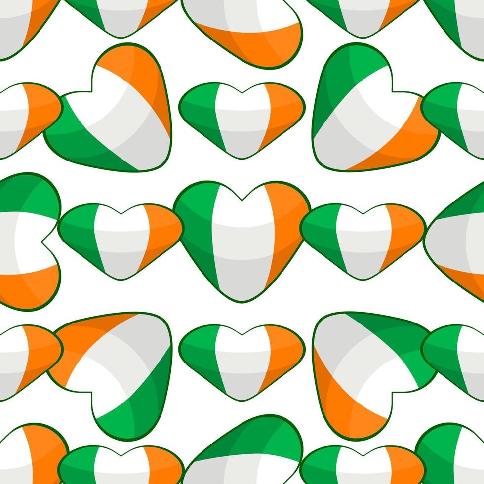 Illustration on theme Irish holiday St Patrick day vector