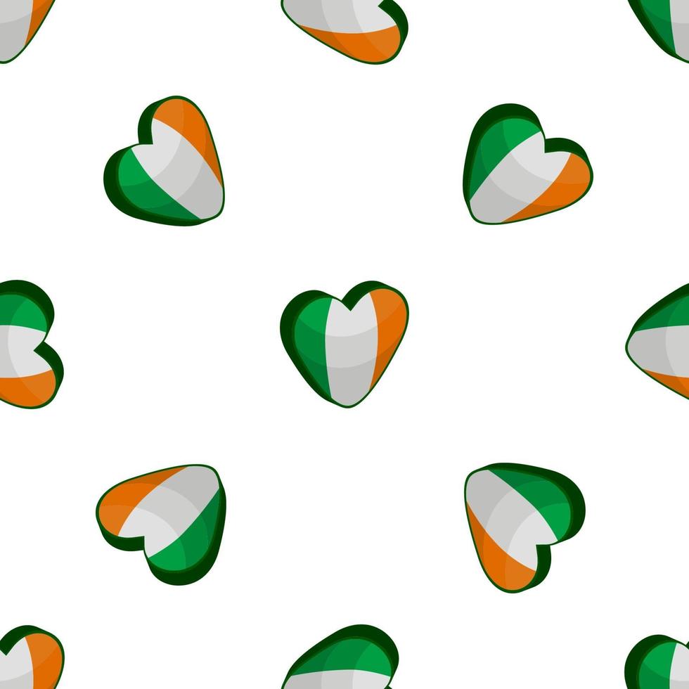 ilustración sobre el tema fiesta irlandesa día de san patricio vector