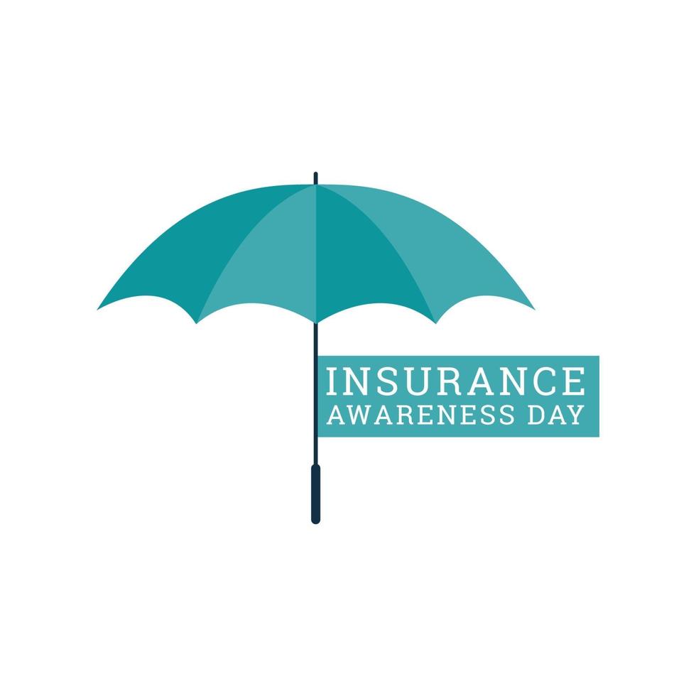 Insurance Awareness Day Celebration Vector Template Design
