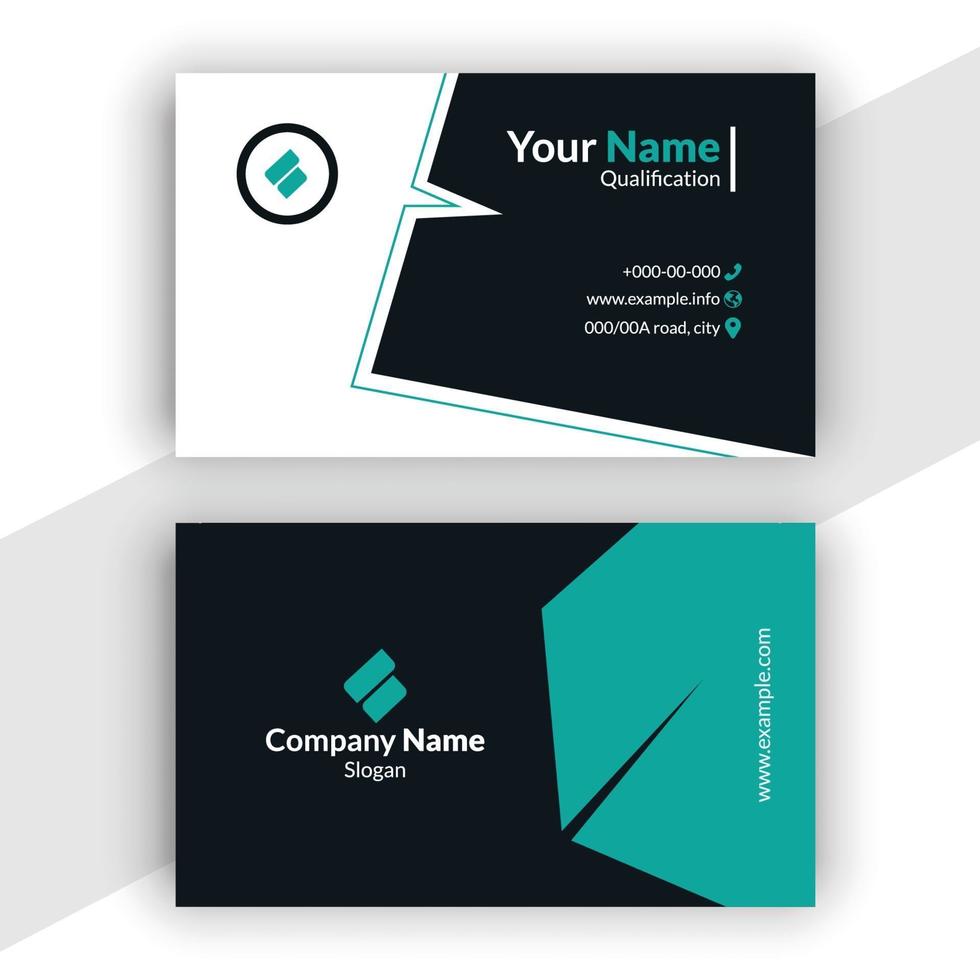 Creative Business card vector