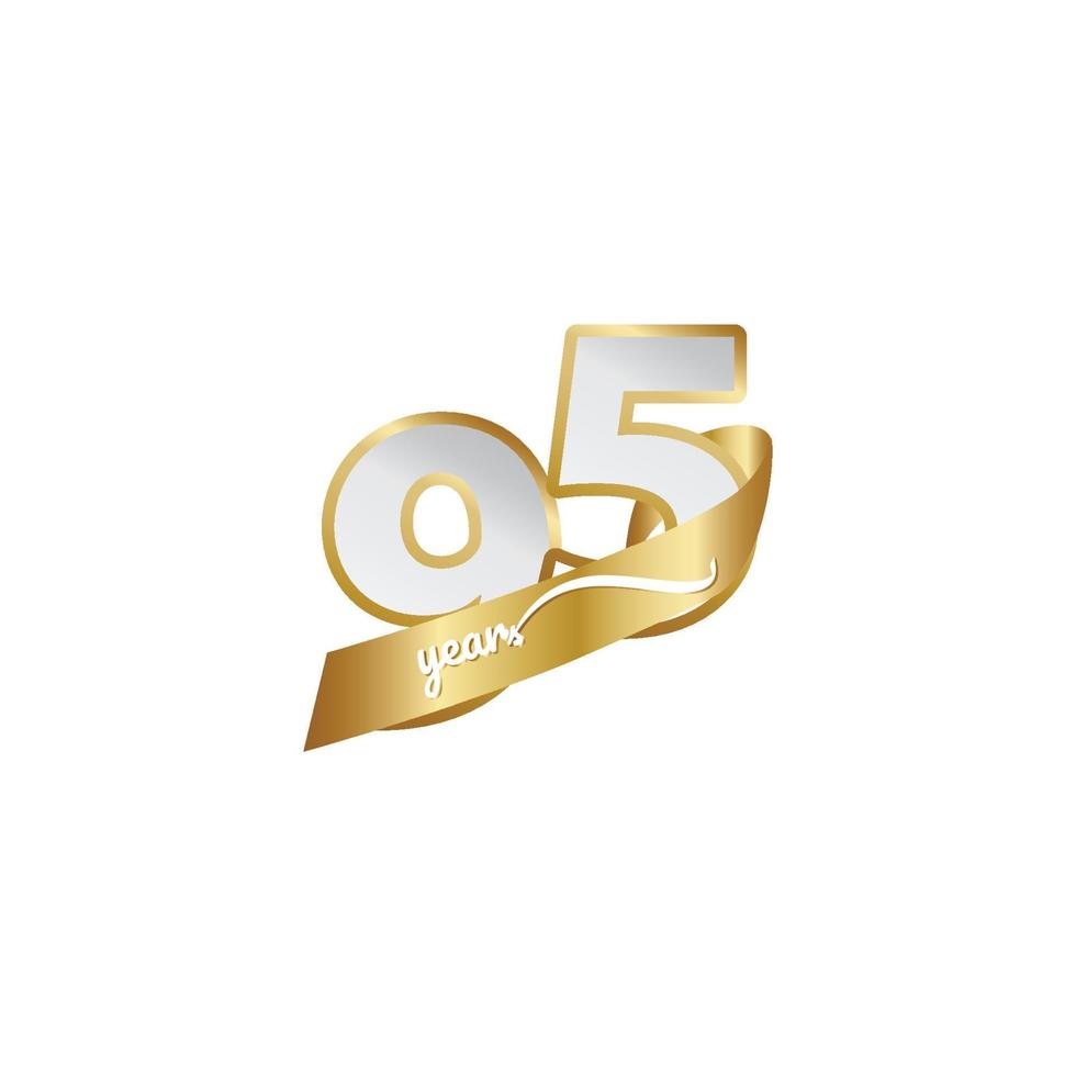 95 Years Anniversary Celebration Vector Template Design Illustration