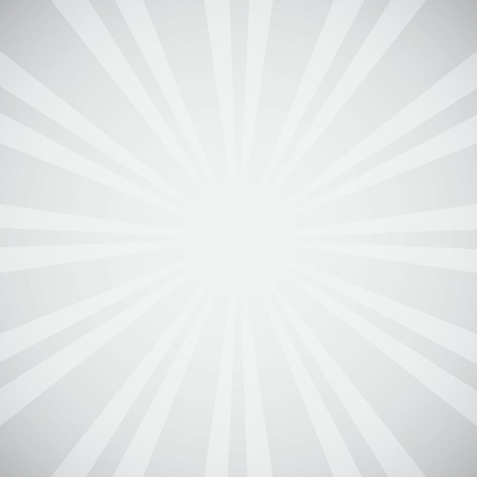 Sunburst abstract gray background. vector illustration