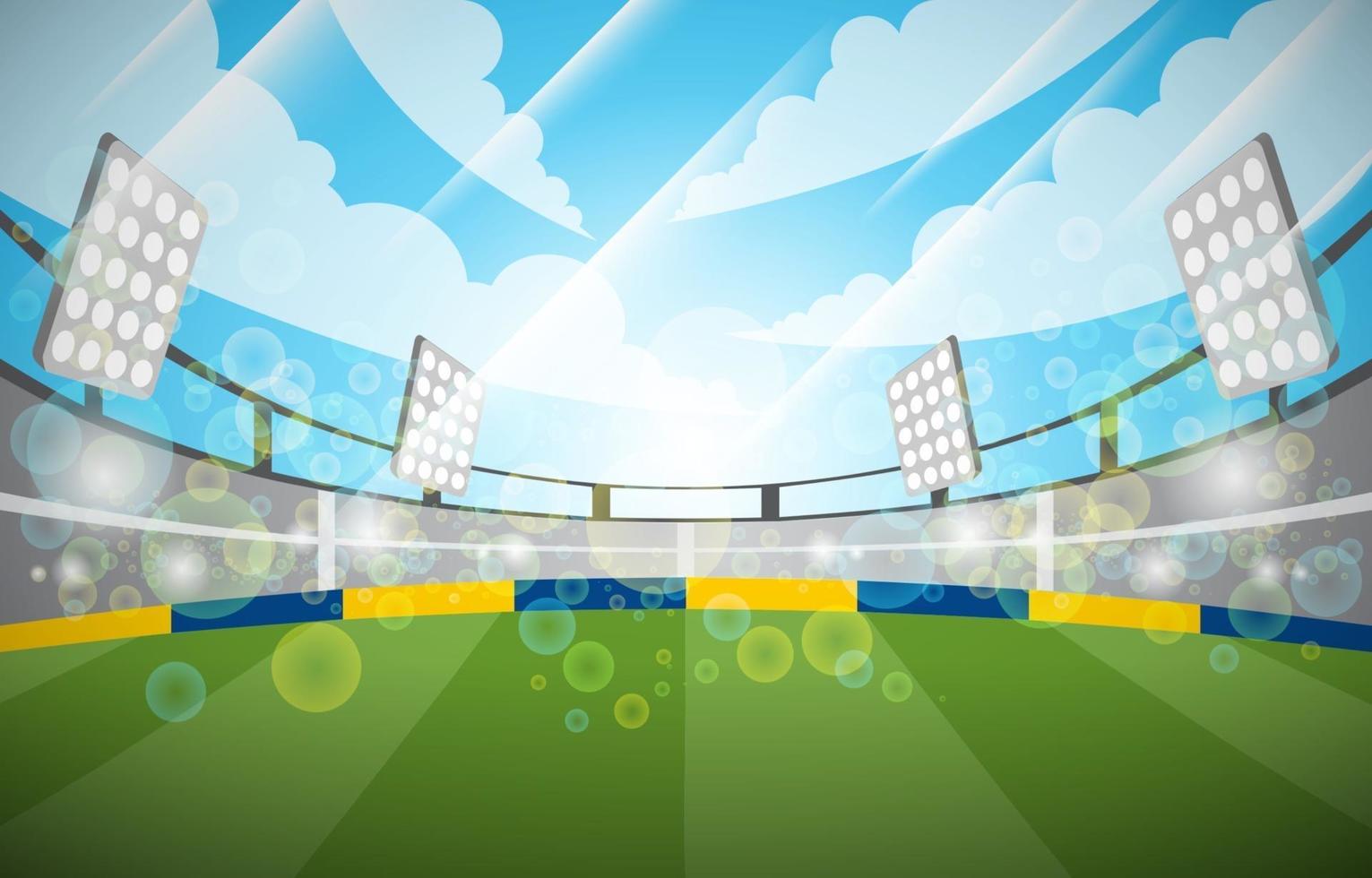 Football Stadium Background vector