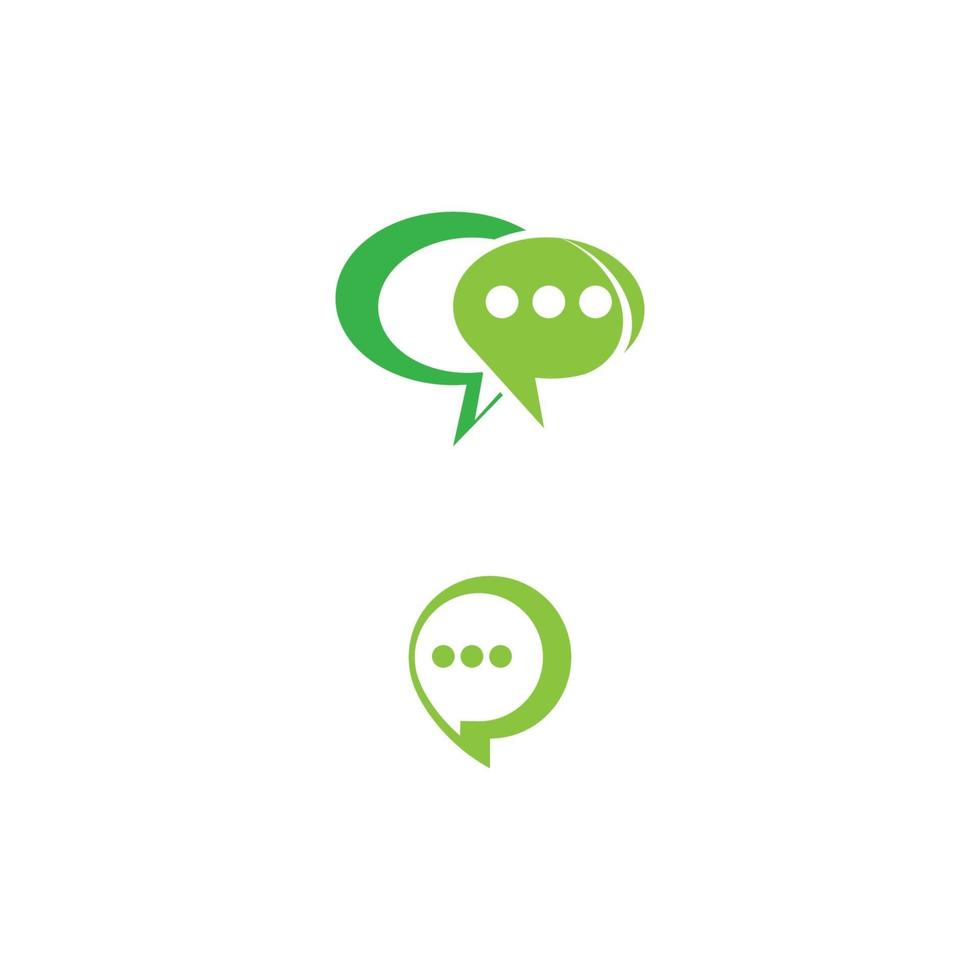 Chat Logo Template vector symbol