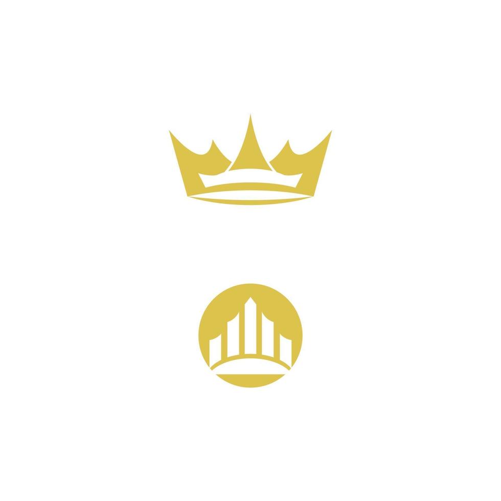 Crown Logo Template vector icon