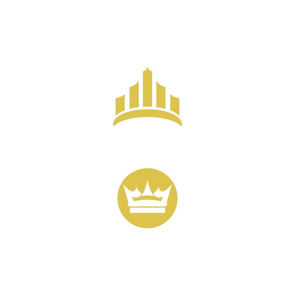 Crown Logo Template vector icon