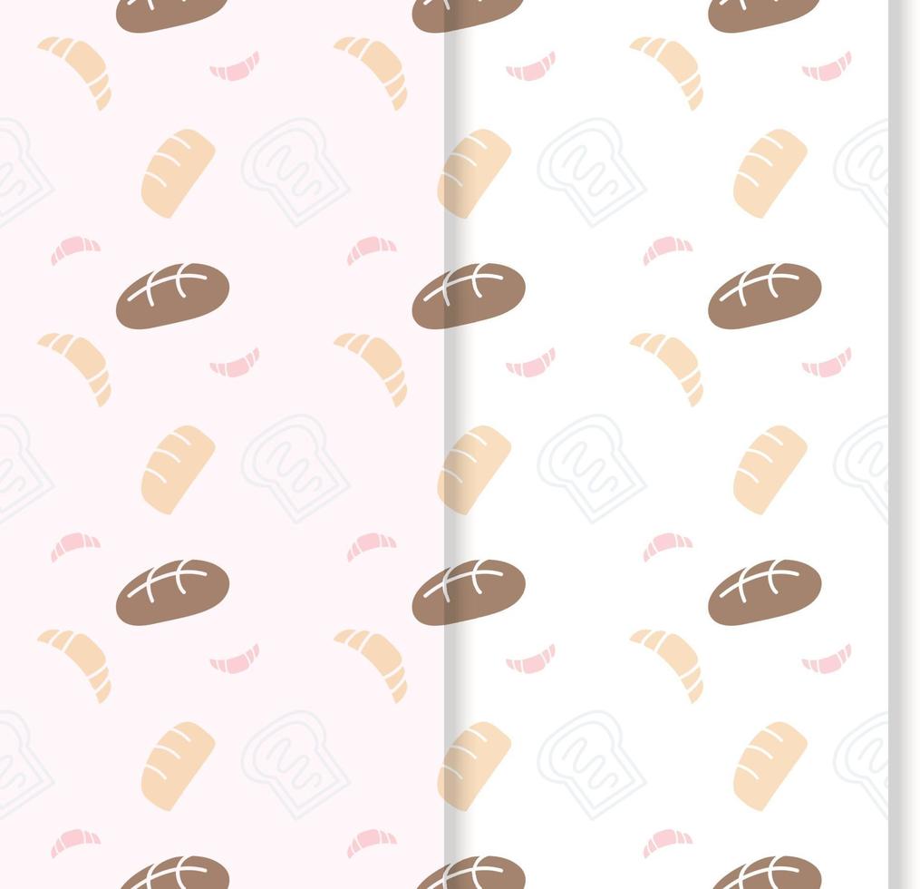 fancy seamless background with sweets vector