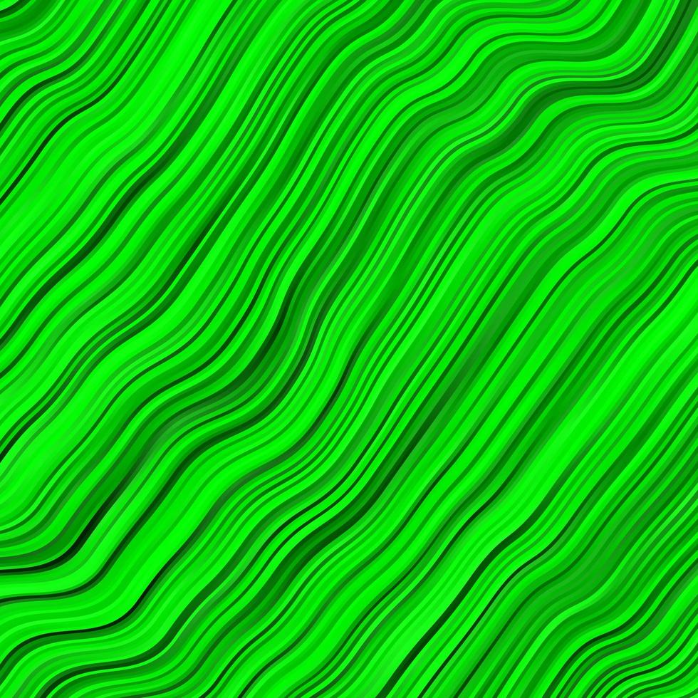 Light Green vector background with wry lines.