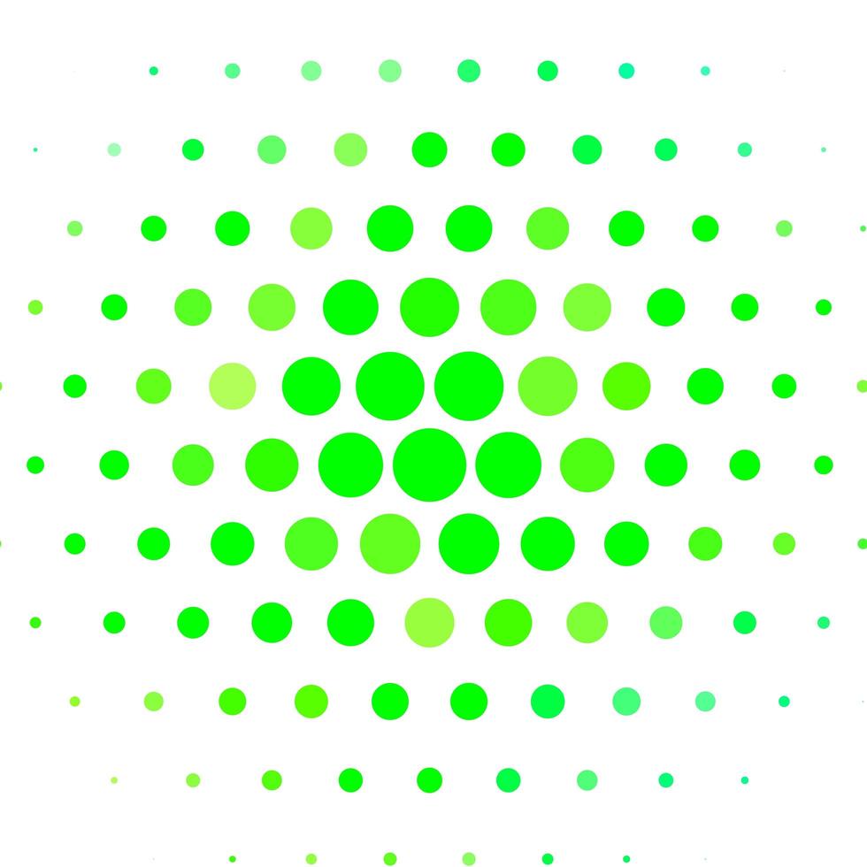 Light Green vector backdrop with dots.