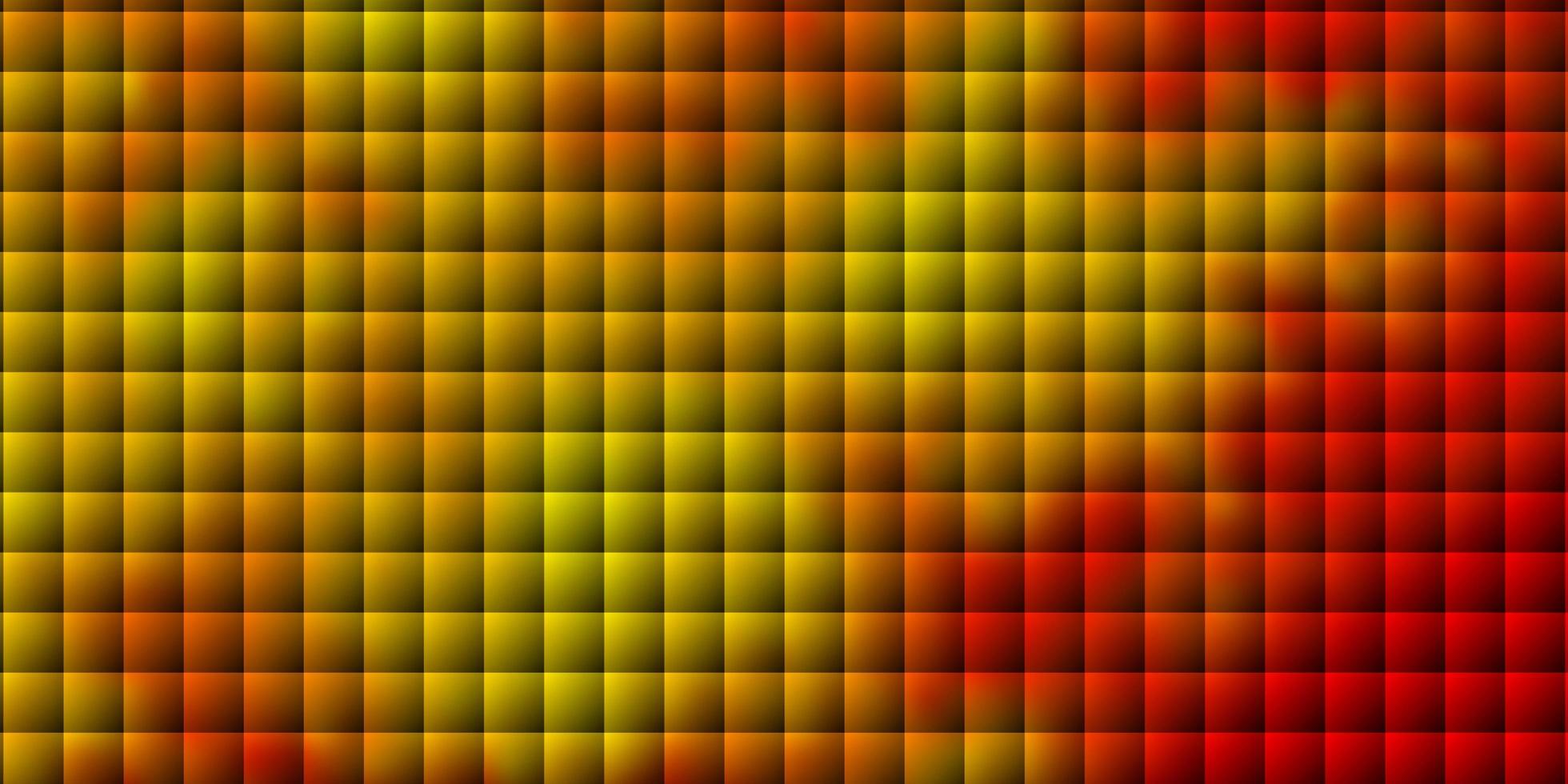 Light Red, Yellow vector texture in rectangular style.