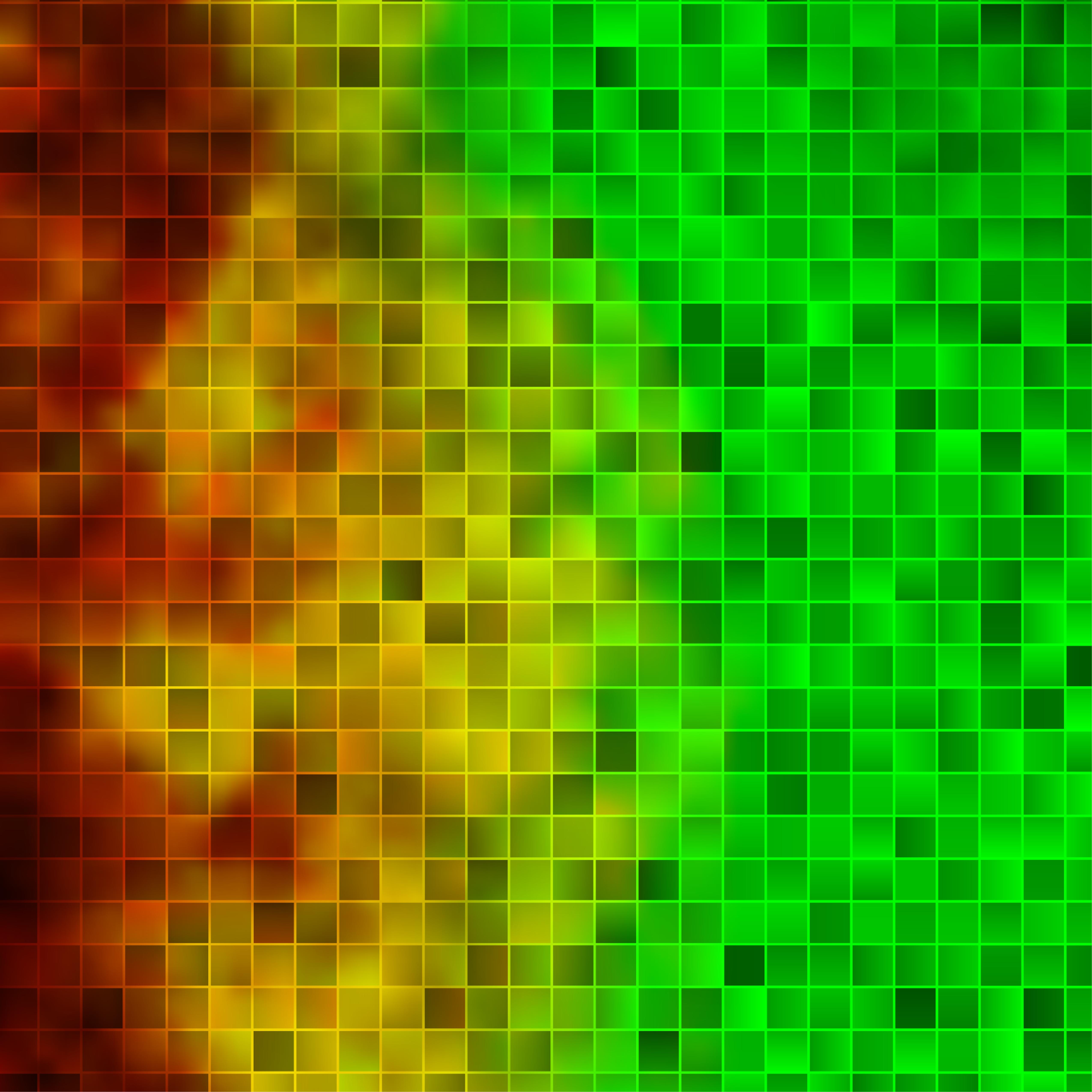 Light Green, Yellow vector background in polygonal style. 3085055