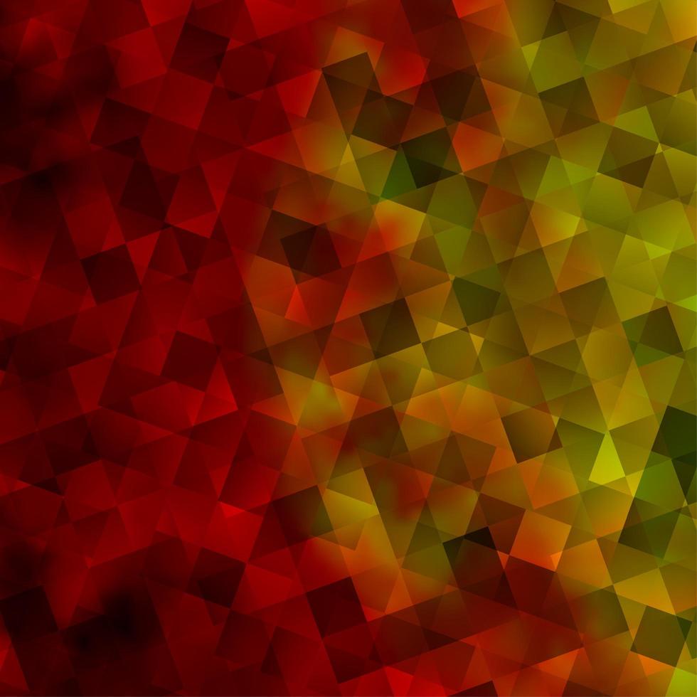 Light Orange vector texture with poly style with cubes.