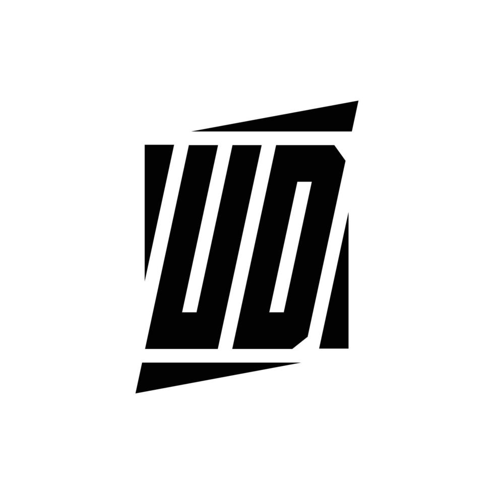 plantilla de diseño de monograma de logotipo vector