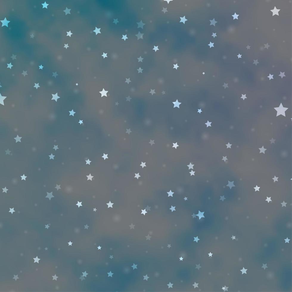 textura de vector púrpura claro con hermosas estrellas.