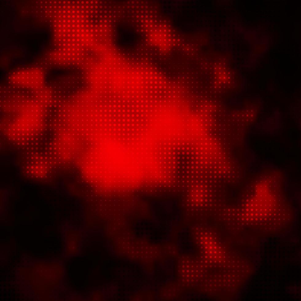 Dark Red vector background with spots.
