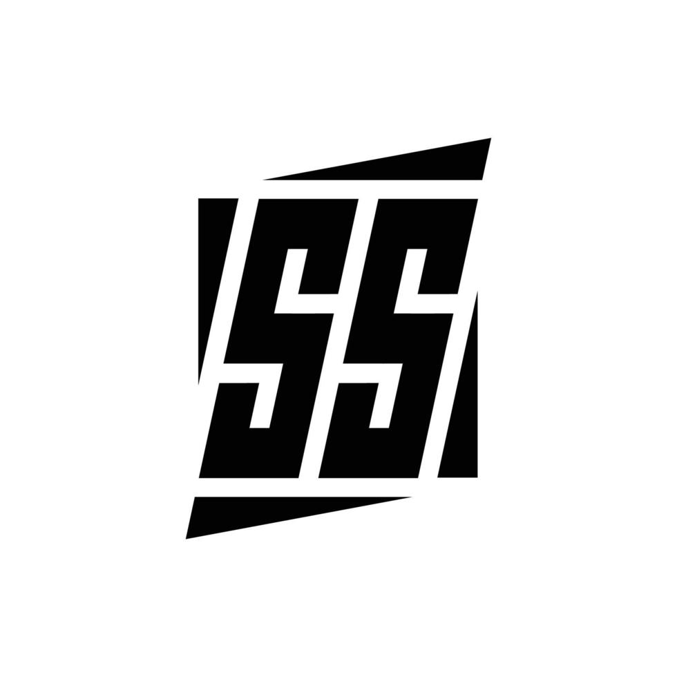 Logo monogram design template vector