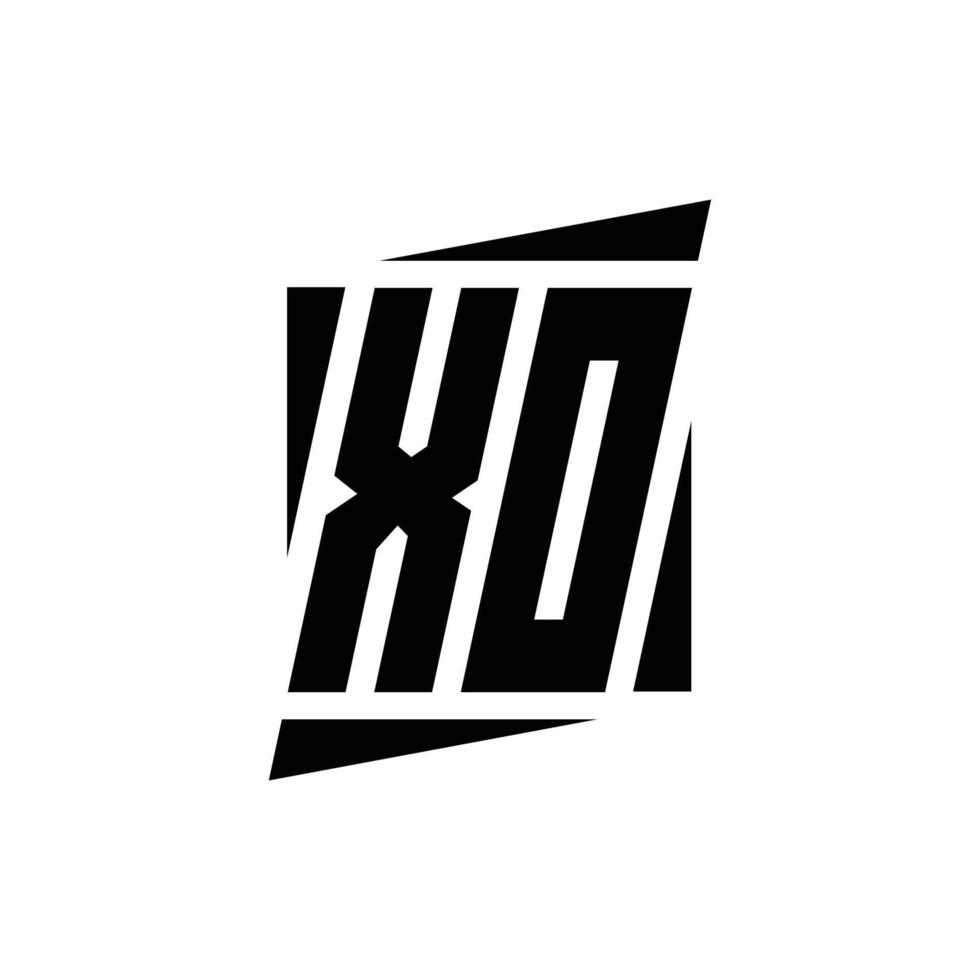 Logo monogram design template vector