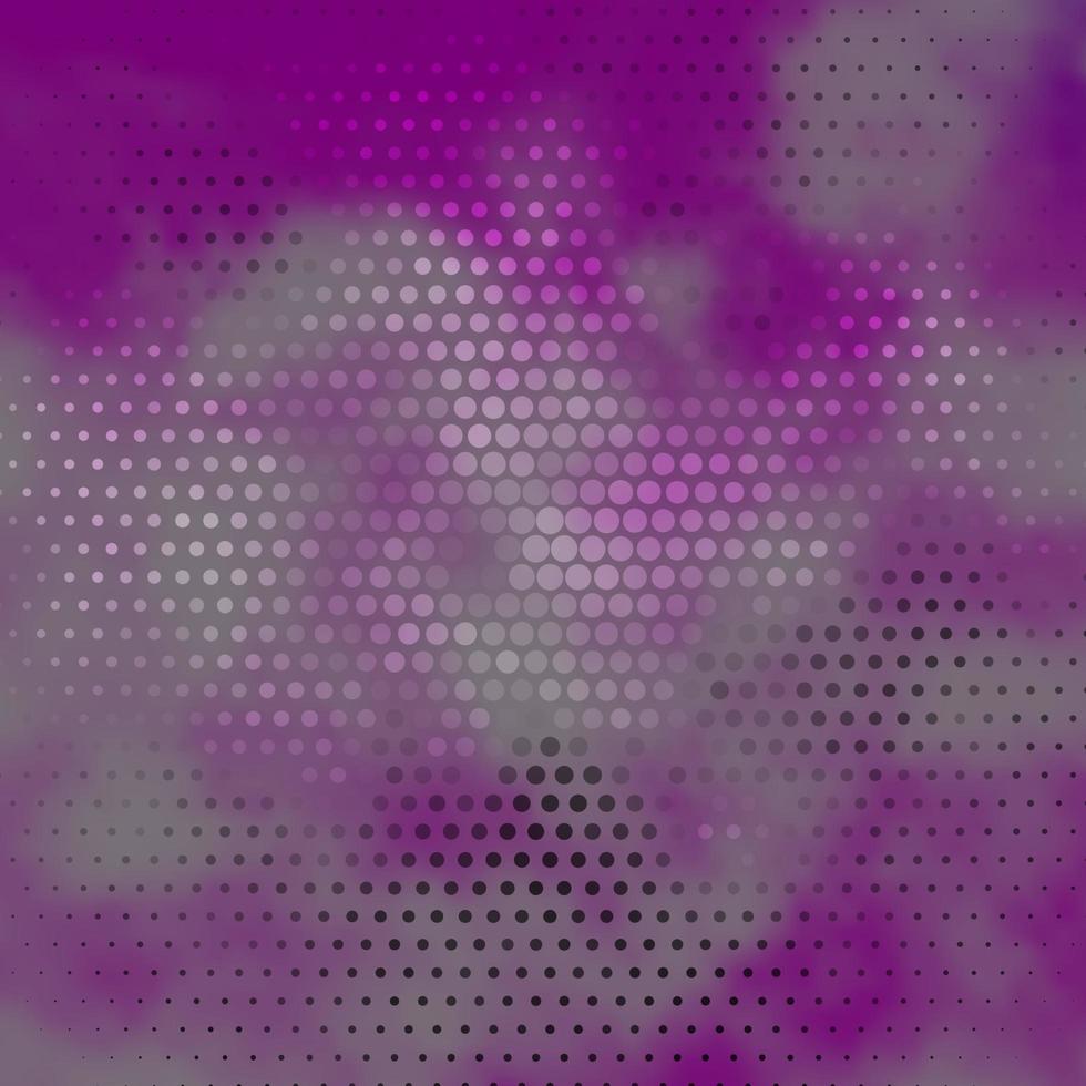 Light Purple vector template with circles.