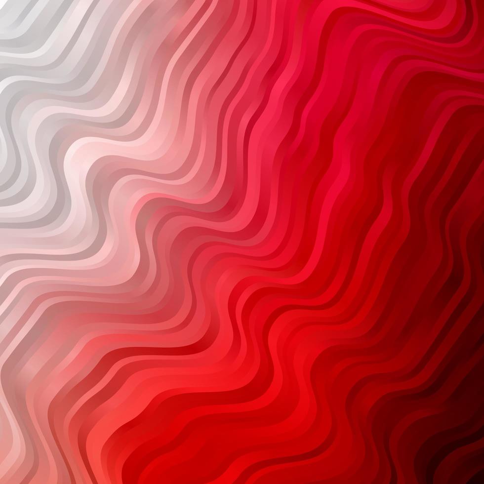 Light Red vector layout with curves.