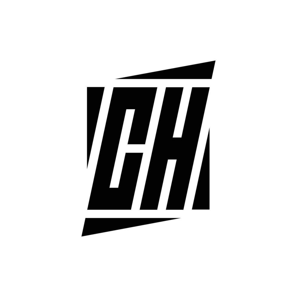 Logo monogram design template vector