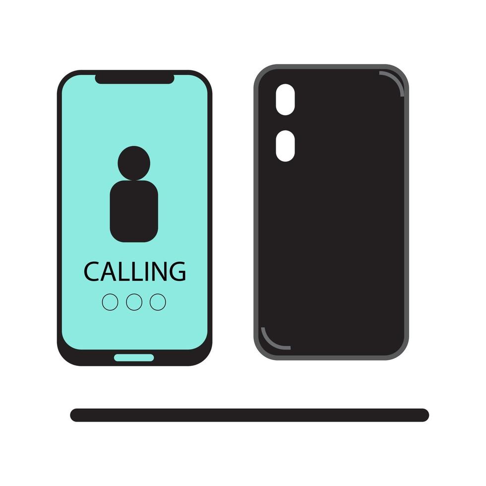 Flat Design Smartphone vector