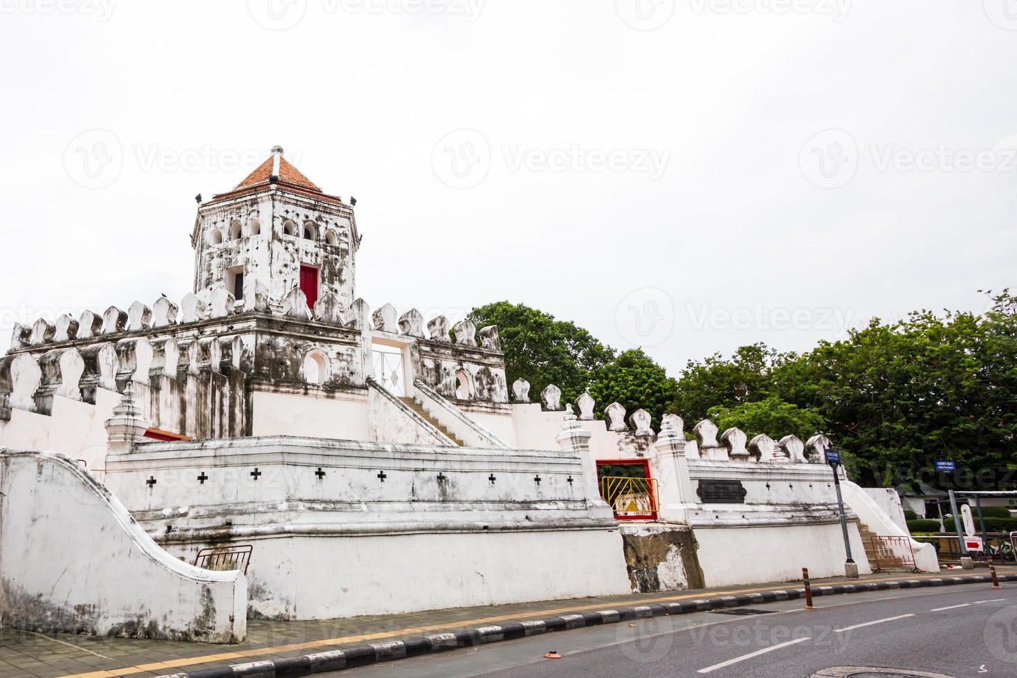 Phra Sumen Fort in Bangkok, Thailand. photo