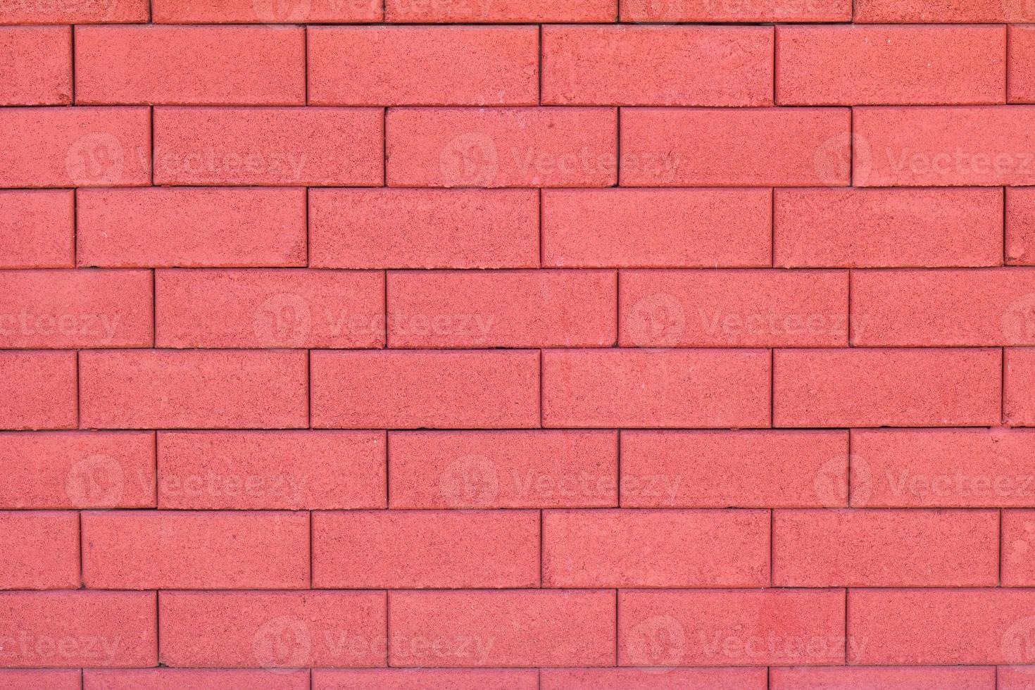 Glamour red brick wall background photo