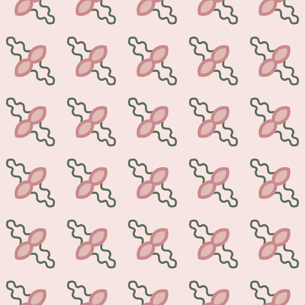 Vector seamless texture background pattern, geometric and colored