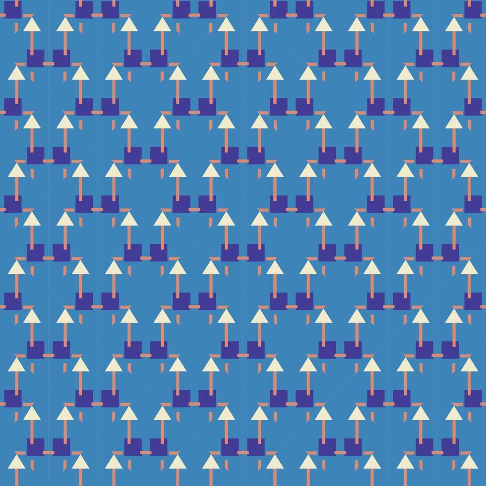 Vector seamless texture background pattern, geometric and colored