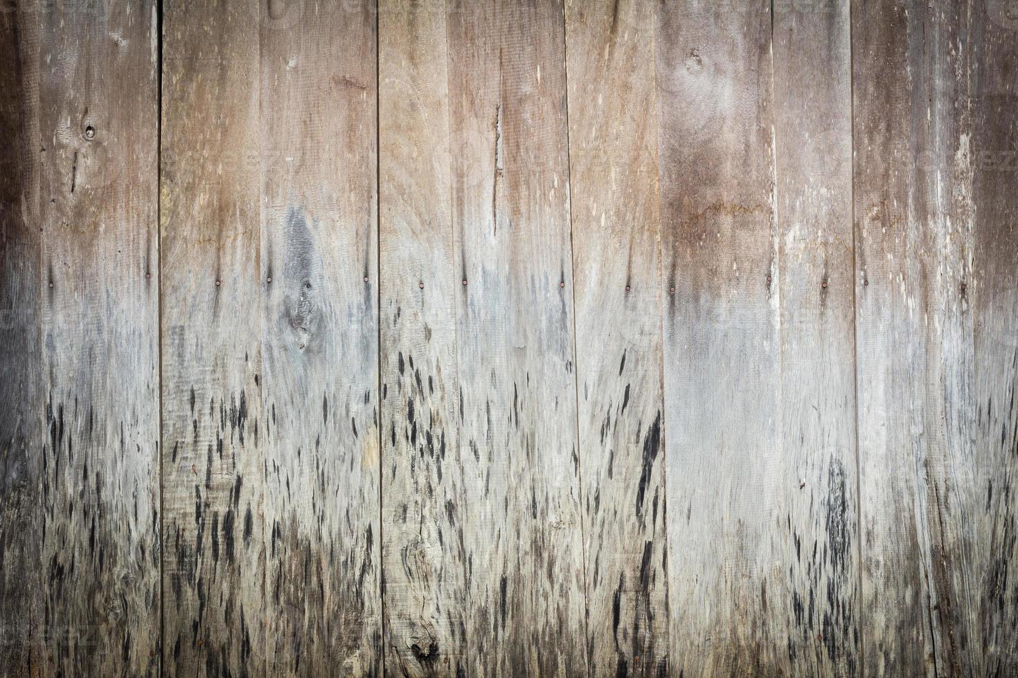 Textura del antiguo fondo de pared de madera desgastada foto