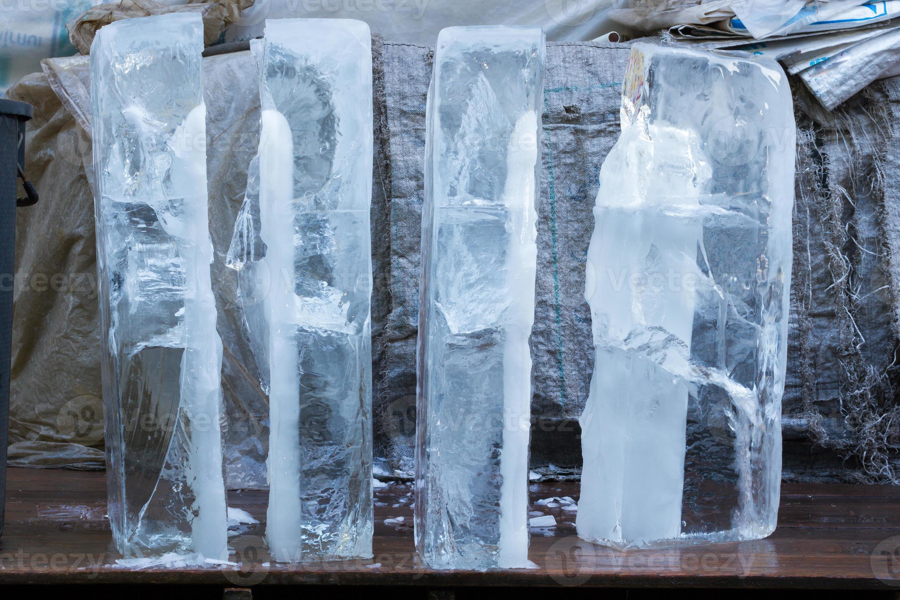 big ice cubes in thai market for sale. 3088900 Stock Photo at Vecteezy