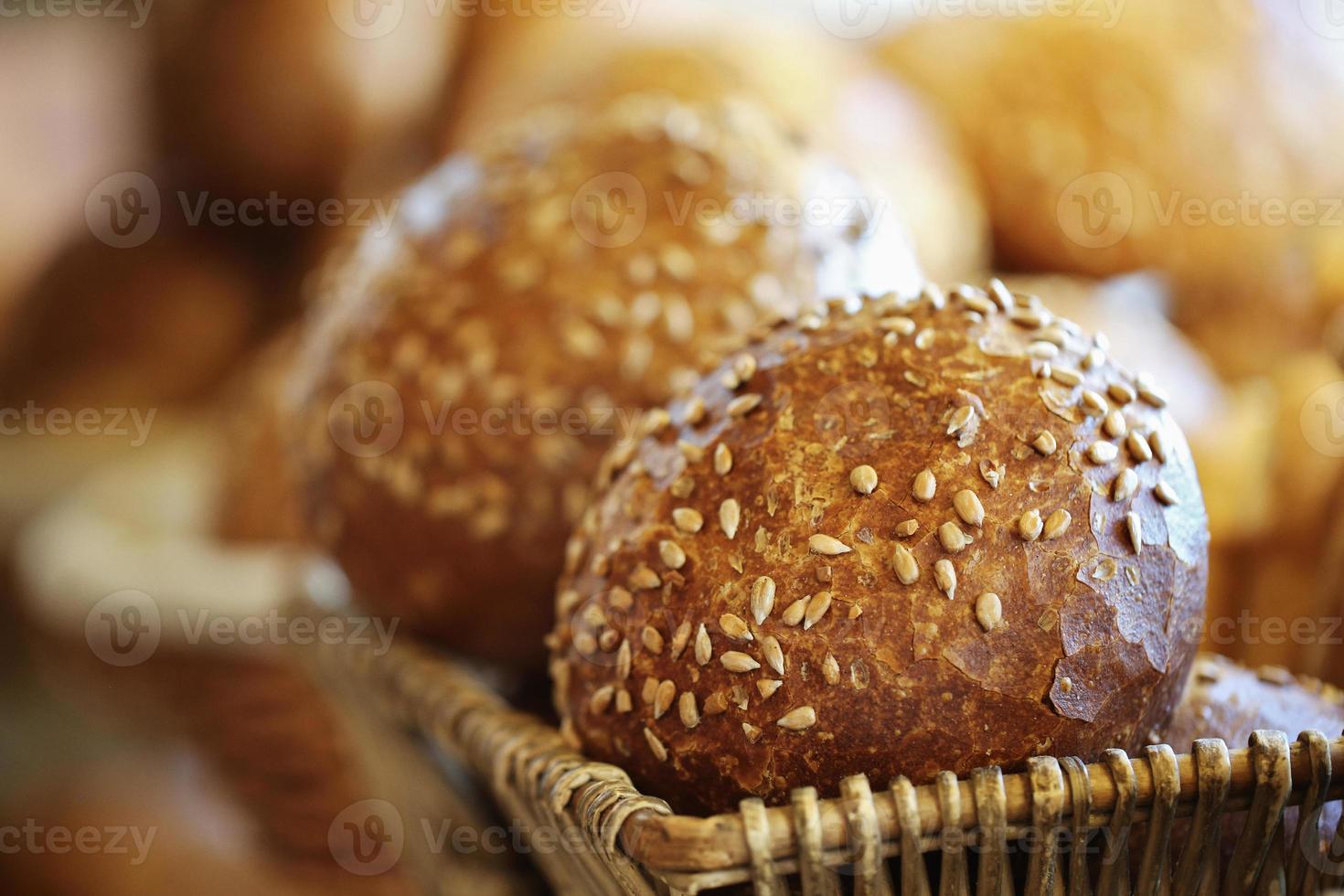 pan alemán básico, productos de panadería, pastelería y panadería foto