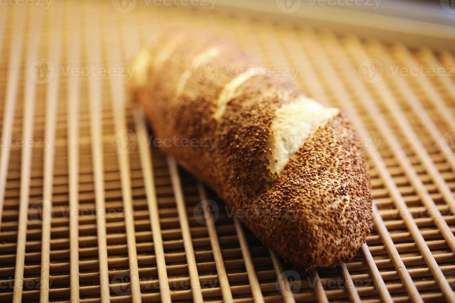 pan de sésamo, productos de panadería, pastelería y panadería foto