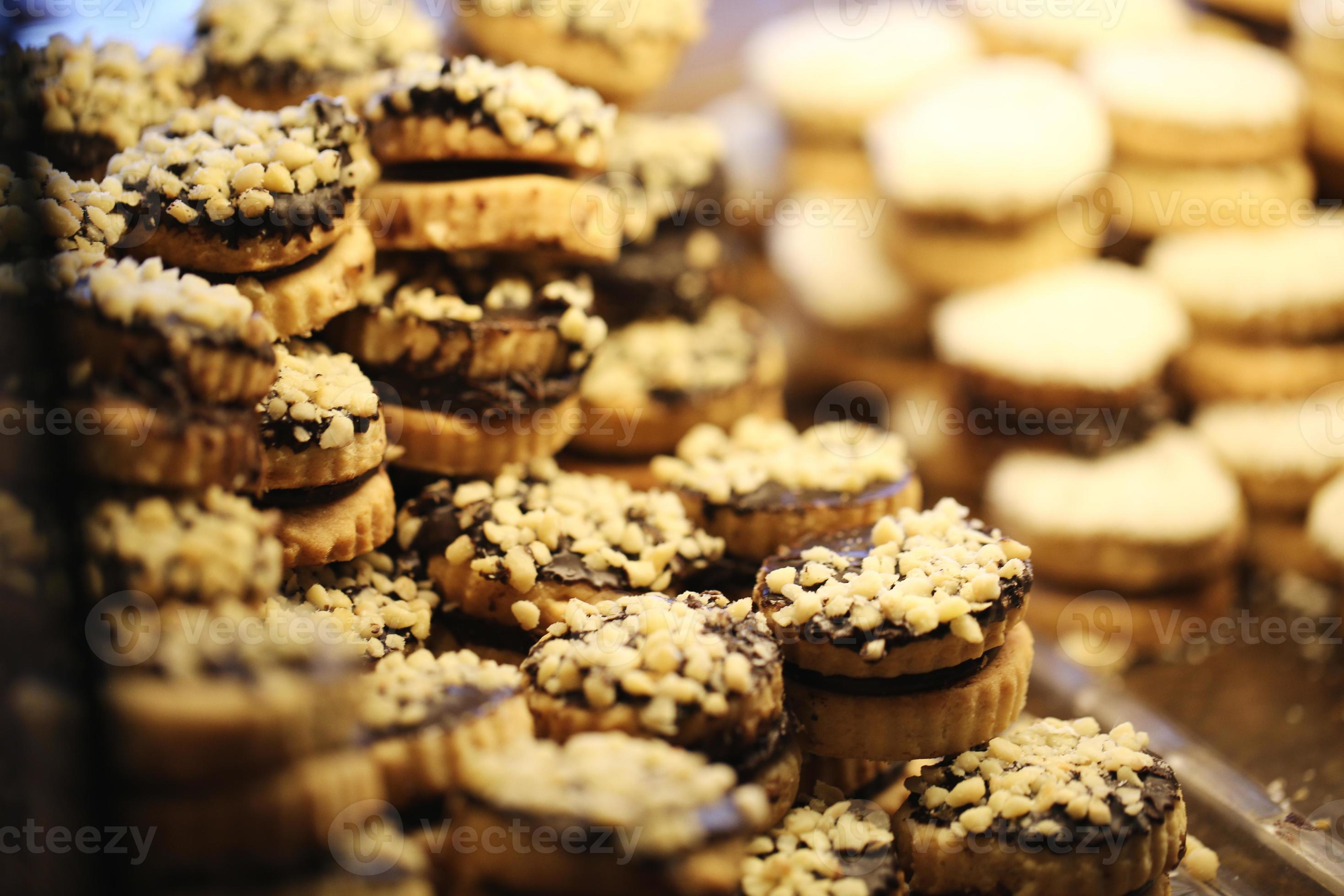 Chocolate Caramel Bakery Products, Pastry and Bakery 3089253 Stock