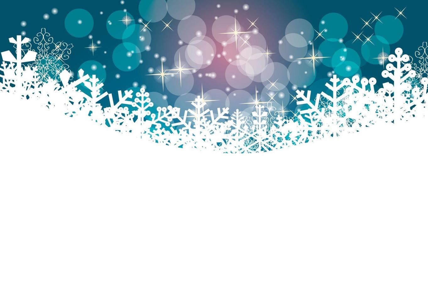 Abstract Beauty Christmas and New Year Background. vector