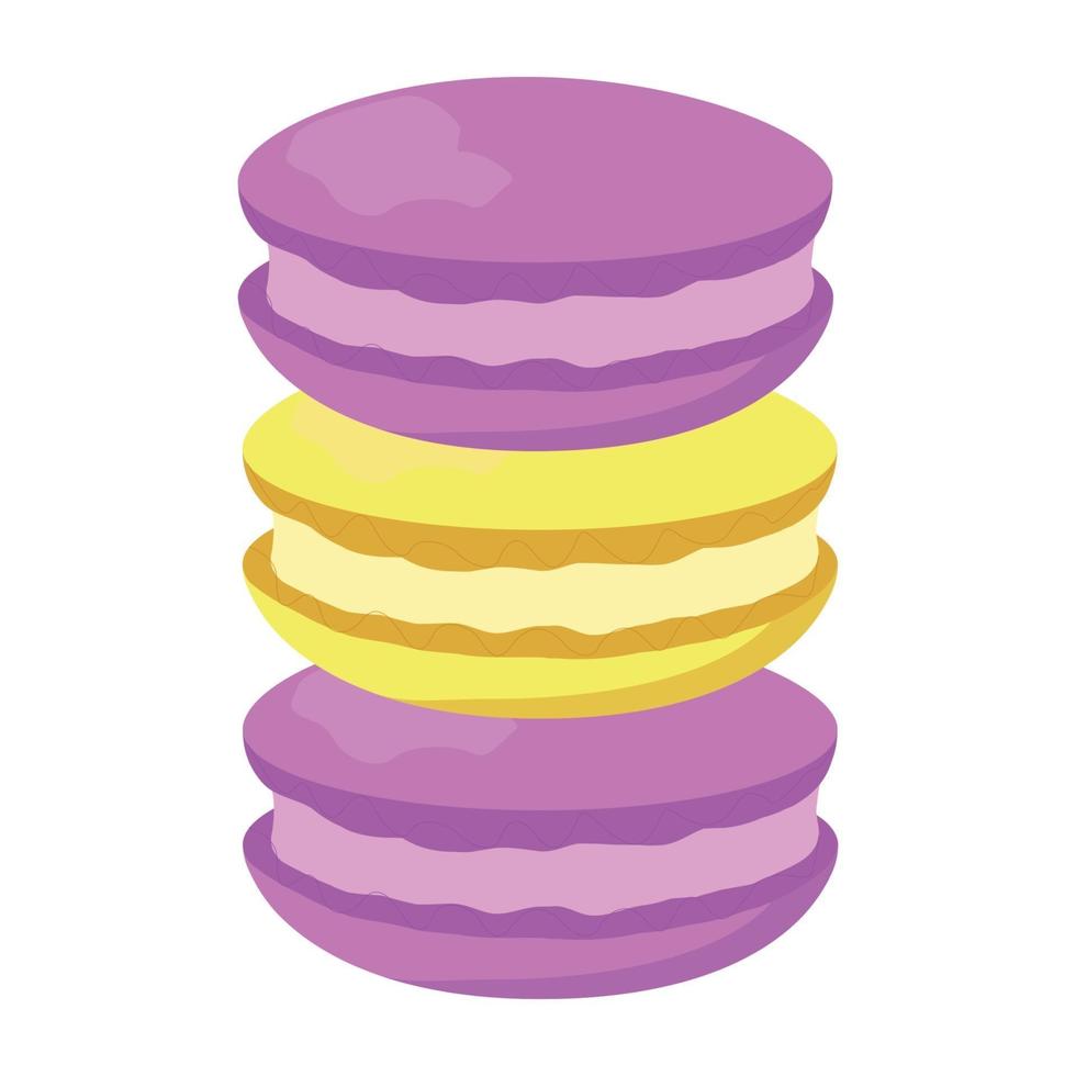 Realistic multicolored cupcakes on a white background - Vector 3089821 ...