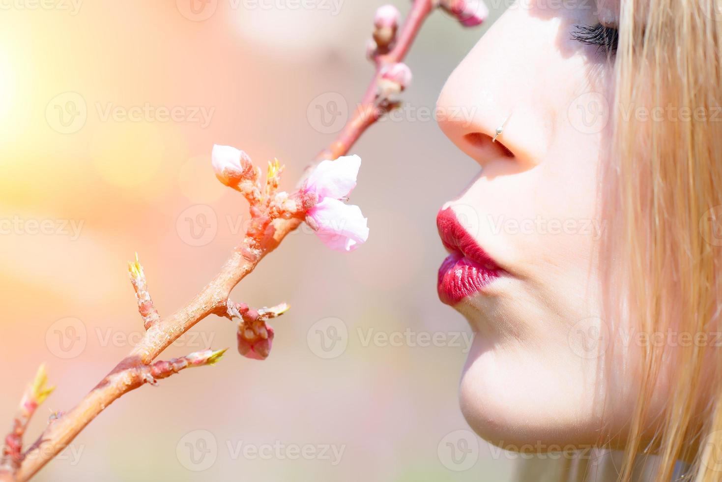 beso de primavera foto