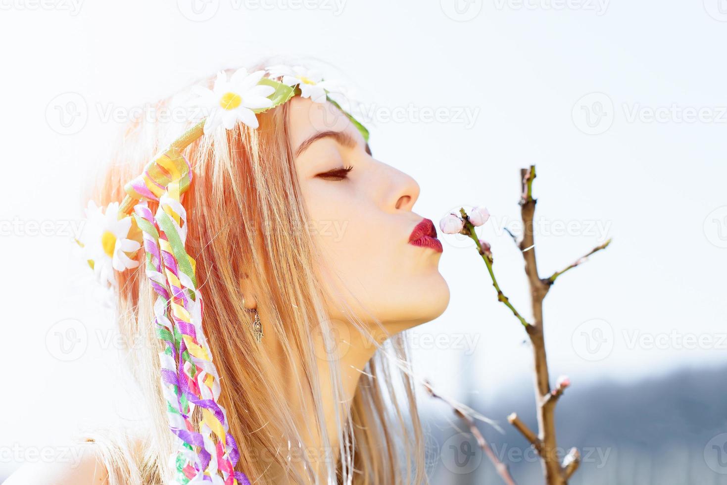 besar un capullo de flor foto