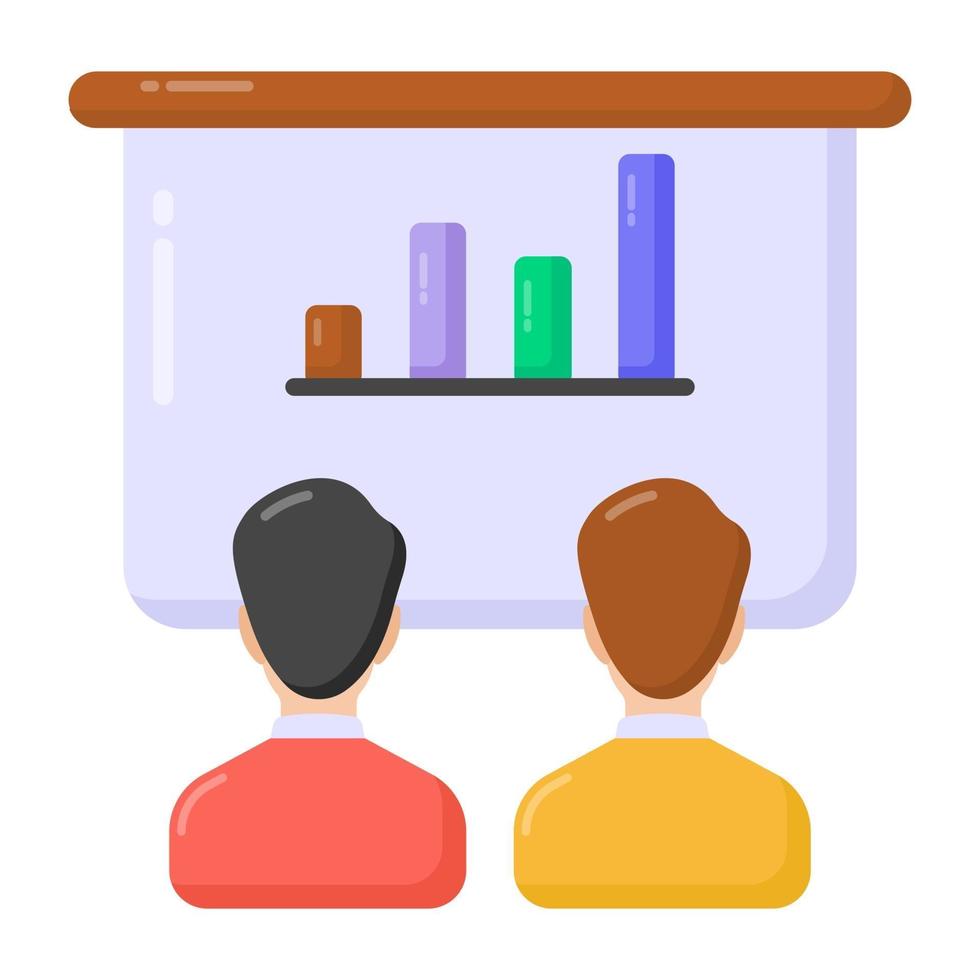 Business Data  Presentation vector