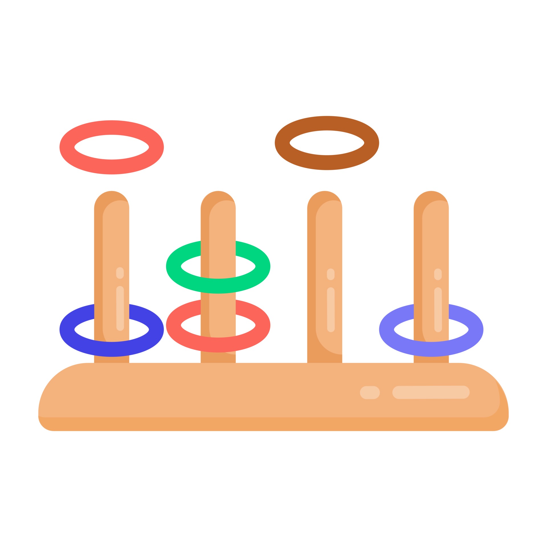 Ring Toss Game 3090235 Vector Art at Vecteezy