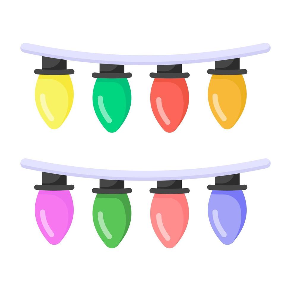 Decorative  String Lights vector