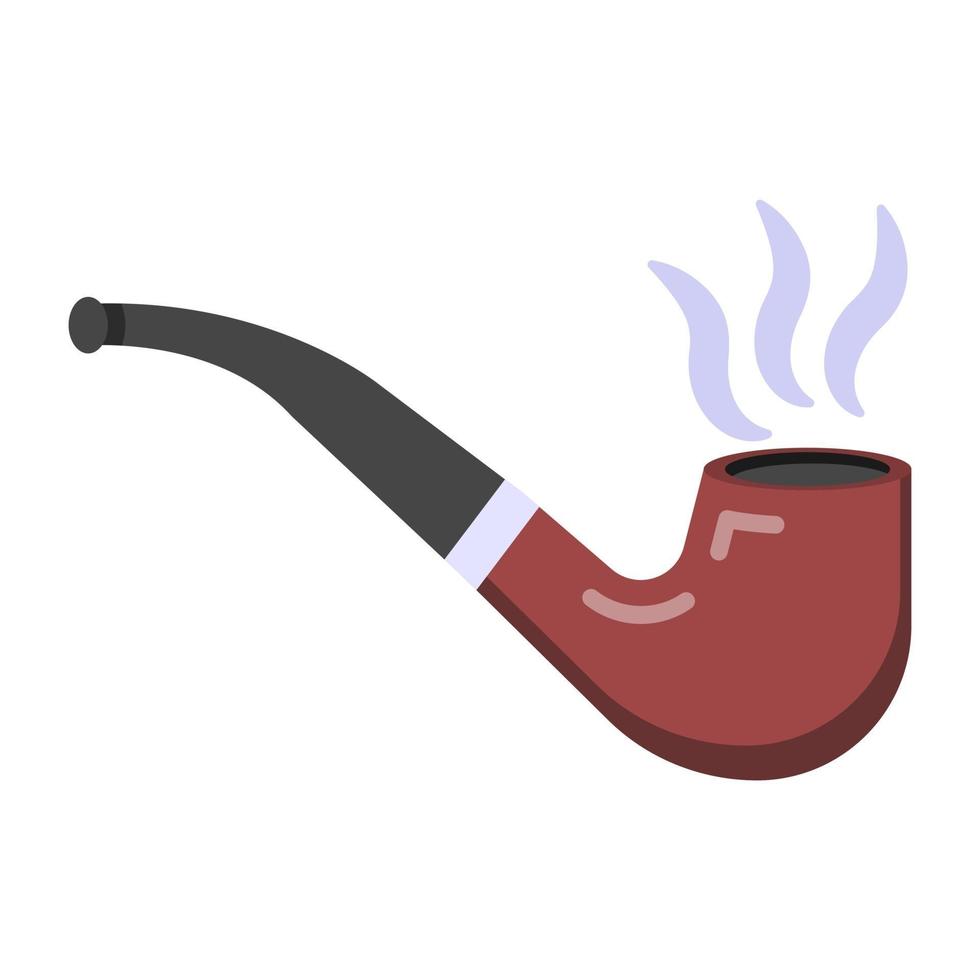 Smoking Pipe and Tobacco vector